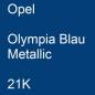 Preview: Opel, Olympia Blau Metallic, 21K.